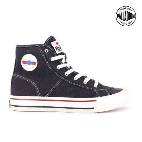 Baskets Palladium Palla Louvel High Tops Femme Noir | FR BPM089E